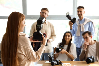 cours photo de groupe