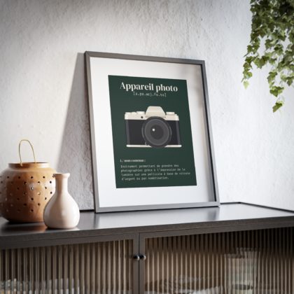 Tableau appareil photo
