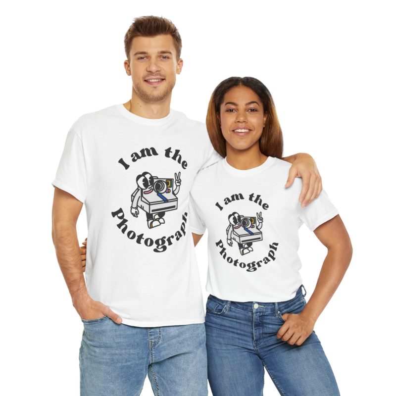 T-shirt coton "I am the photographer" – Image 4