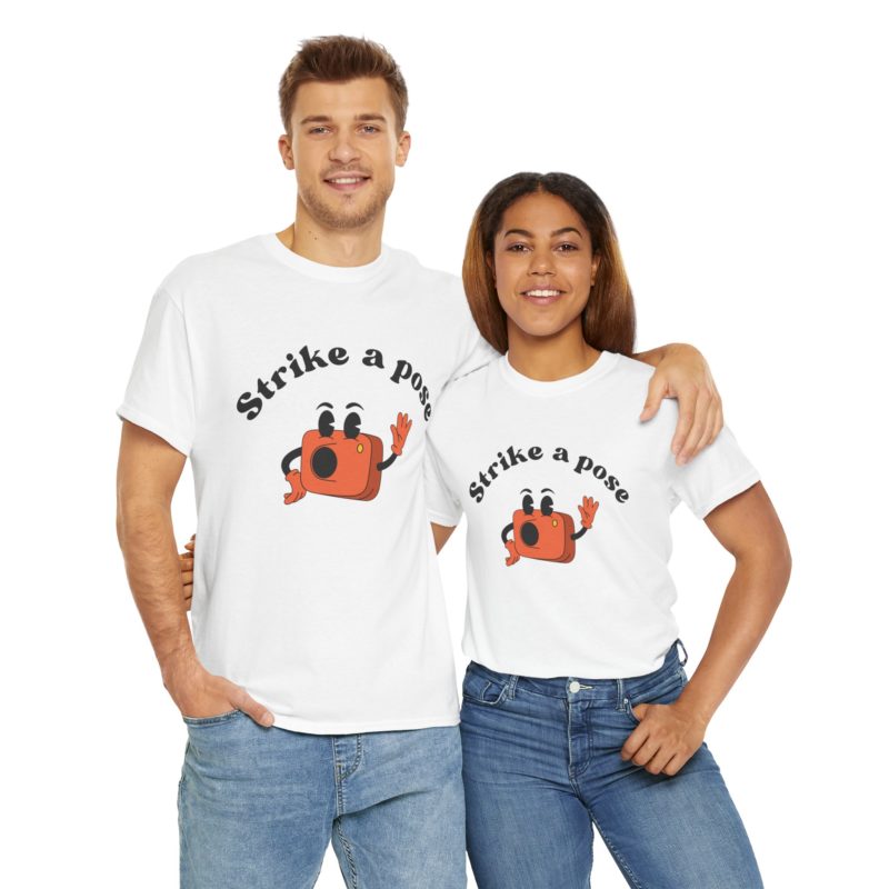 T-shirt coton "Strike a pose" – Image 4